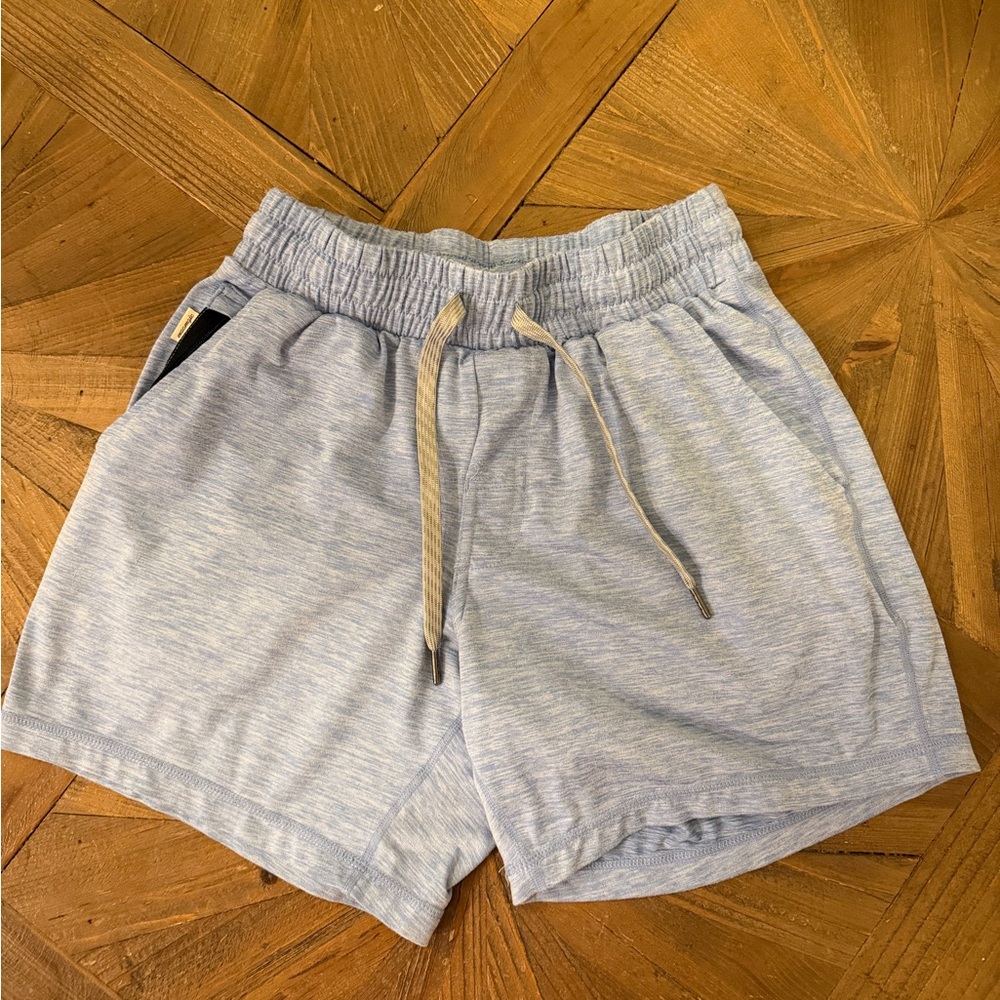 Maamgic Light blue 5” soft stretch shorts